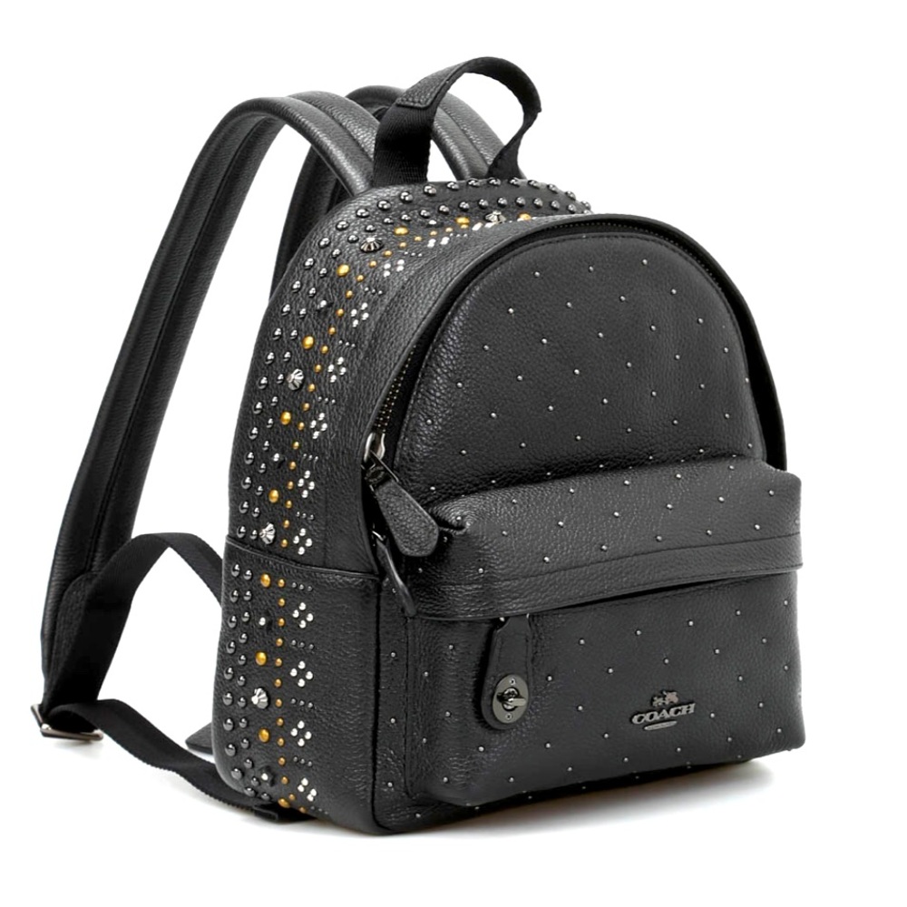 Coach Mini Campus Studded Backpack